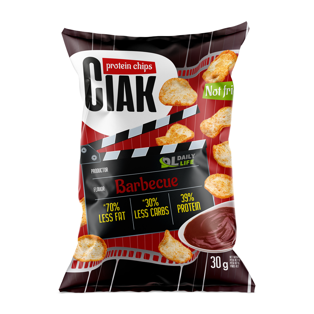 Daily Life Ciak Protein Chips-Barbecue