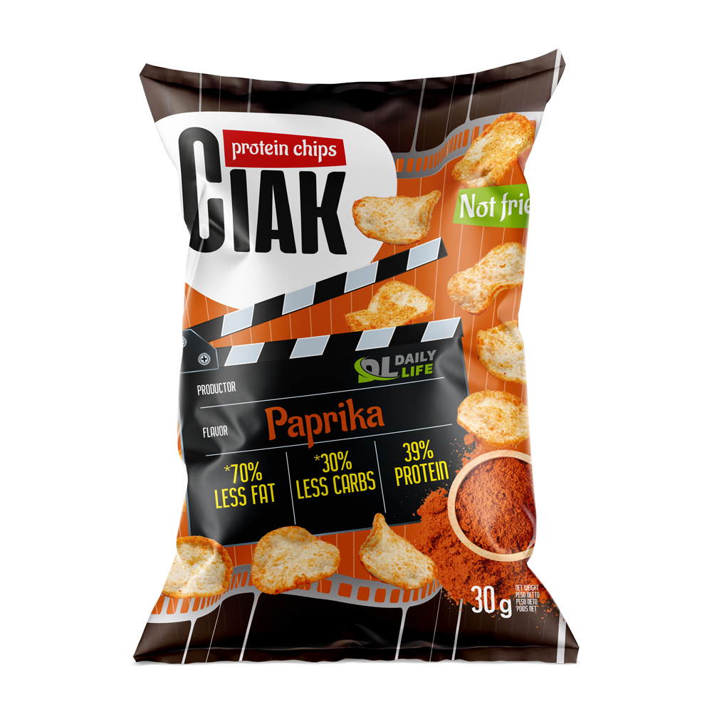 Daily Life Ciak Protein Chips-Paprika