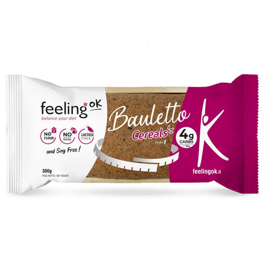 Feeling Ok, Bauletto cereals +Protein 300g