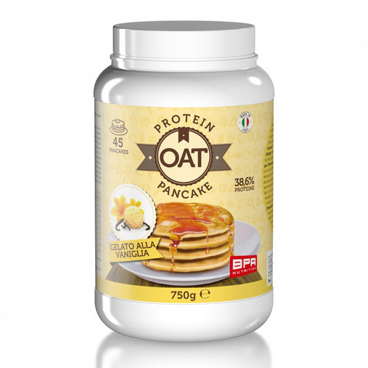 BPR Oat Protein Pancake 750gr gusto Gelato alla Vaniglia