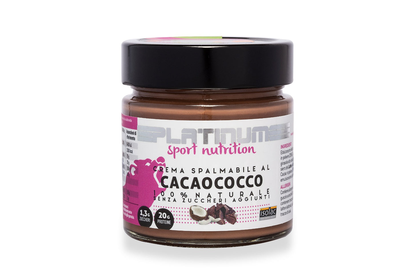 Platinum Crema Spalmabile Cacao e Cocco – 250g