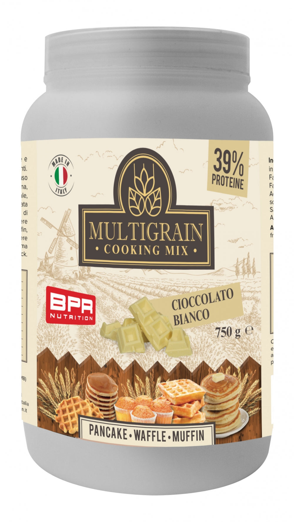 BPR Multigrain Cooking Mix 750 gr Cioccolato bianco