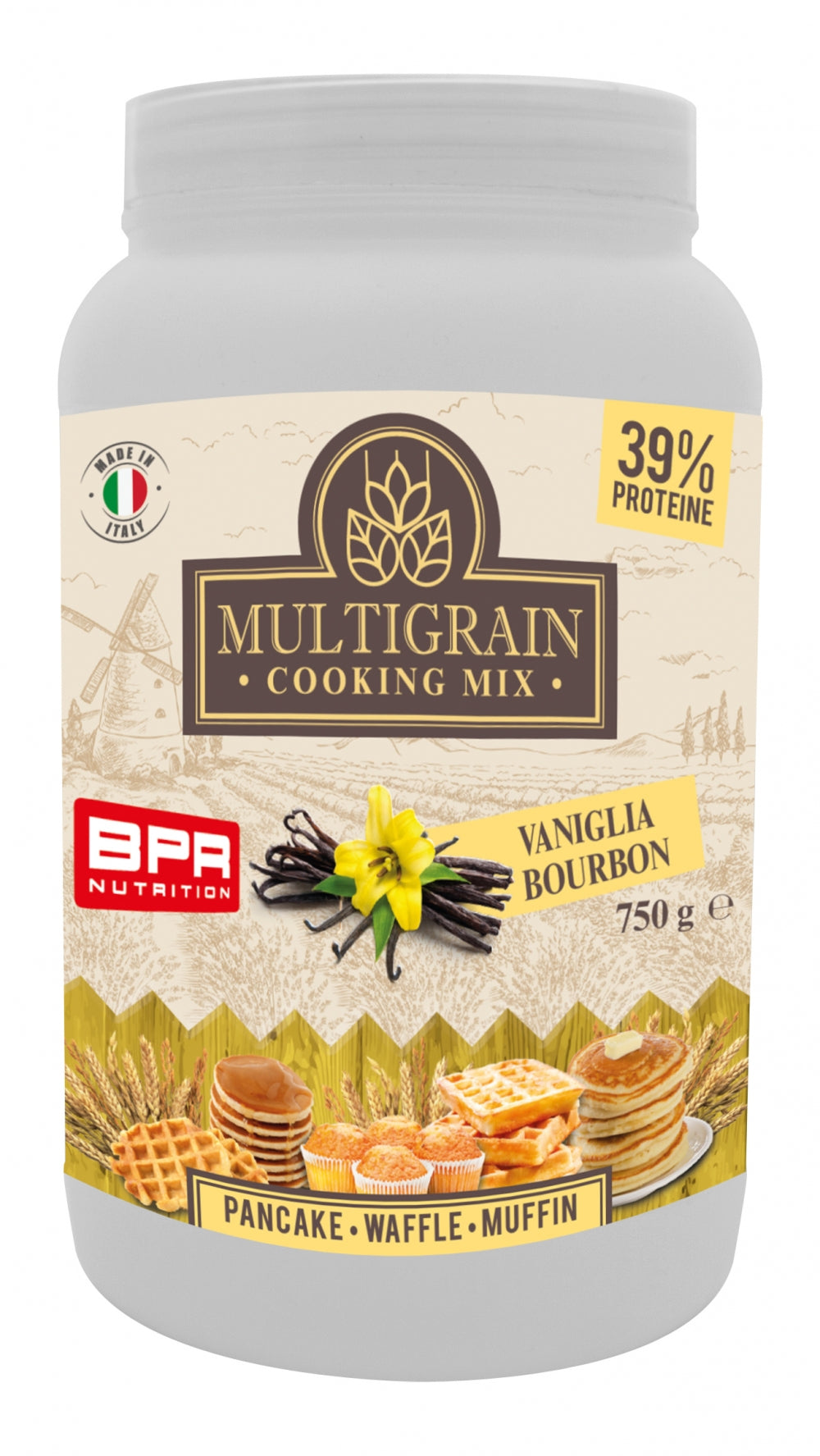 BPR Multigrain Cooking Mix 750 gr vaniglia bourbon